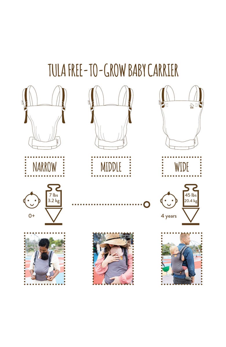 Baby Tula Discover Free-to-Grow Baby Carrier, Alternate, color,