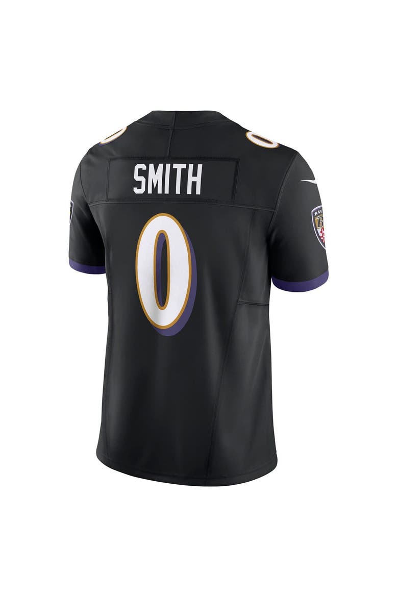 Men's Nike Roquan Smith Black Baltimore Ravens Alternate Vapor F.U.S.E. Limited Jersey, Alternate, color, Black