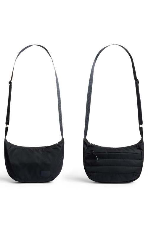 Bellroy Laneway Crescent Crossbody Bag In Black