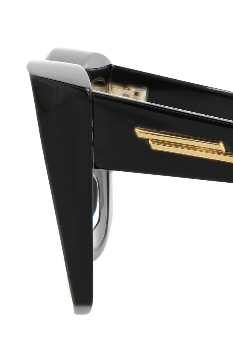 Bottega Veneta 54mm Square Sunglasses, Alternate, color,