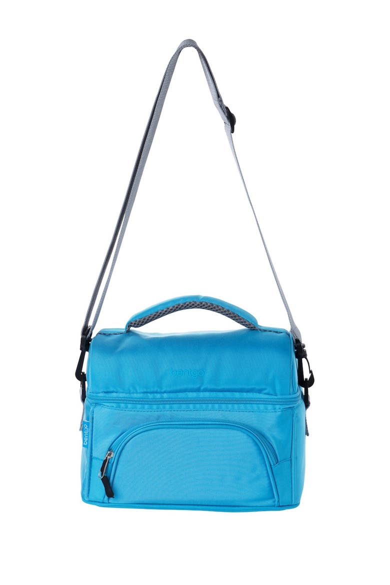 Deluxe Lunch Bag - Gray, Main, color, BLUE
