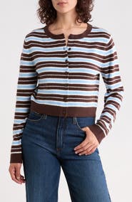 Abound Classic Crewneck Cardigan