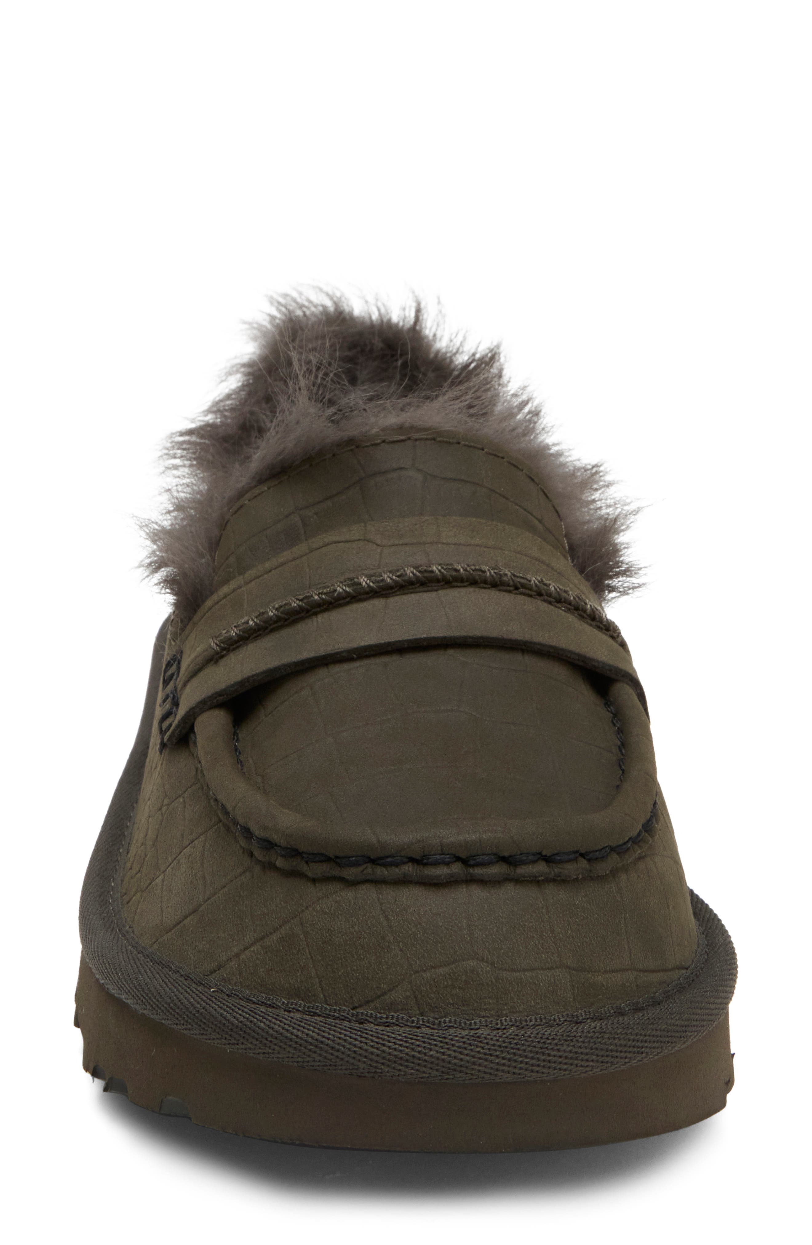 Ellis Embossed Loafer, Alternate, color, DENSE SMOKE