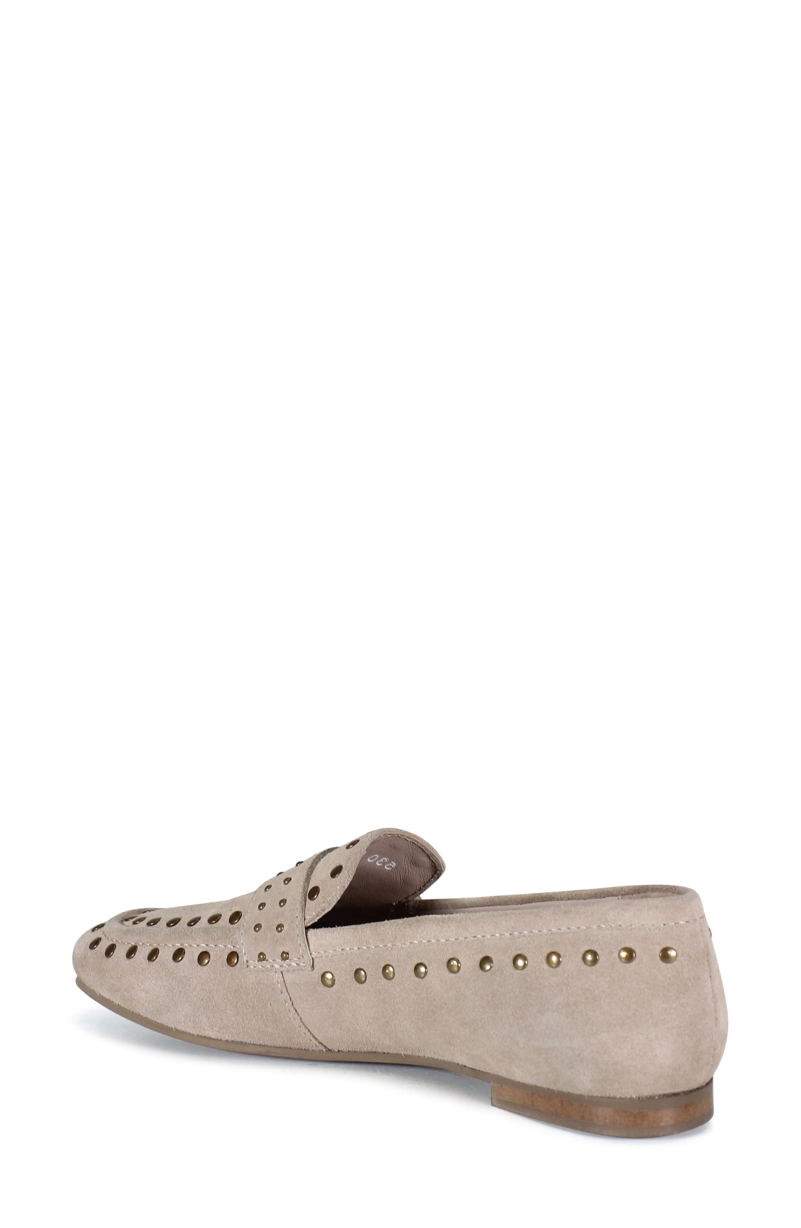 Canyon Studded Loafer, Alternate, color, TAUPE GREY