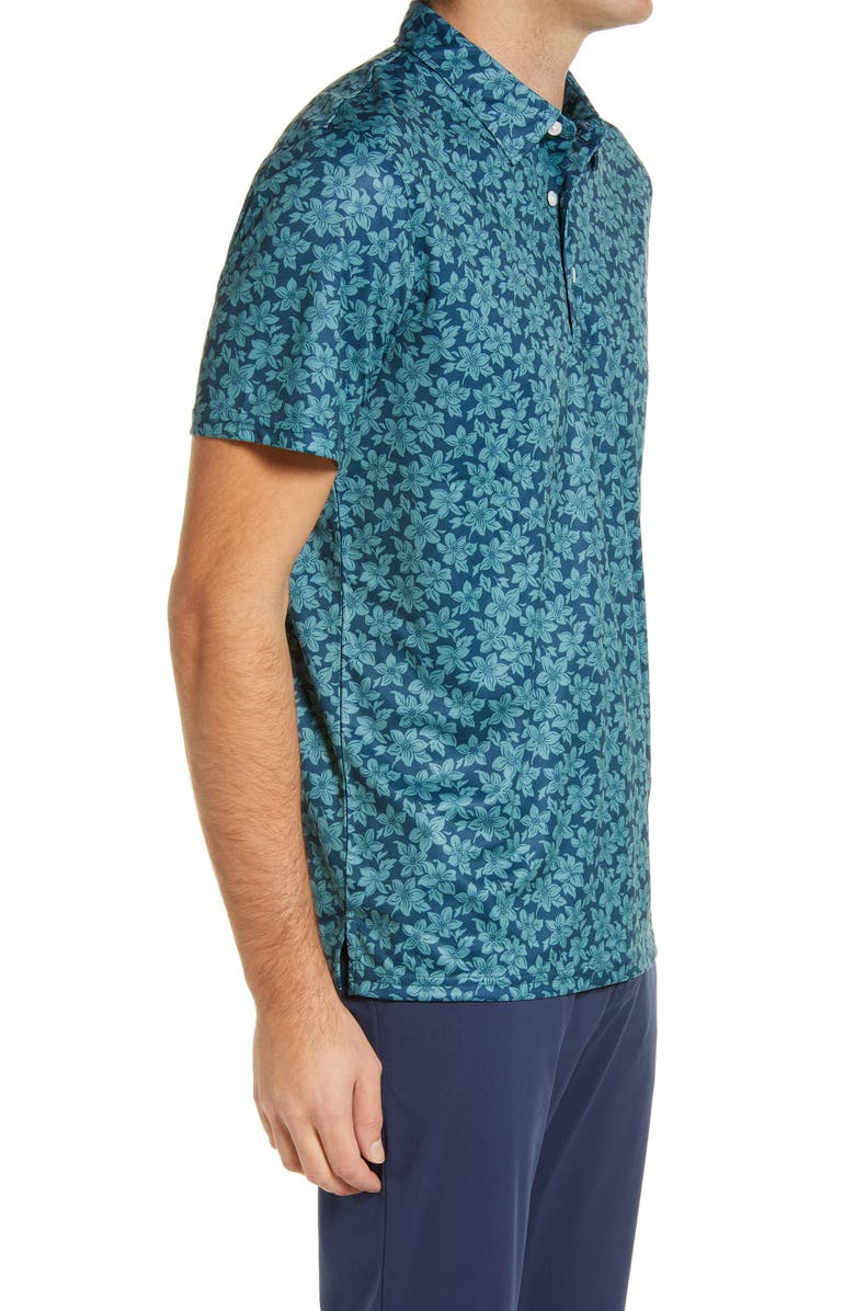 Reyn Spooner Mini Melia Floral Performance Polo, Alternate, color,