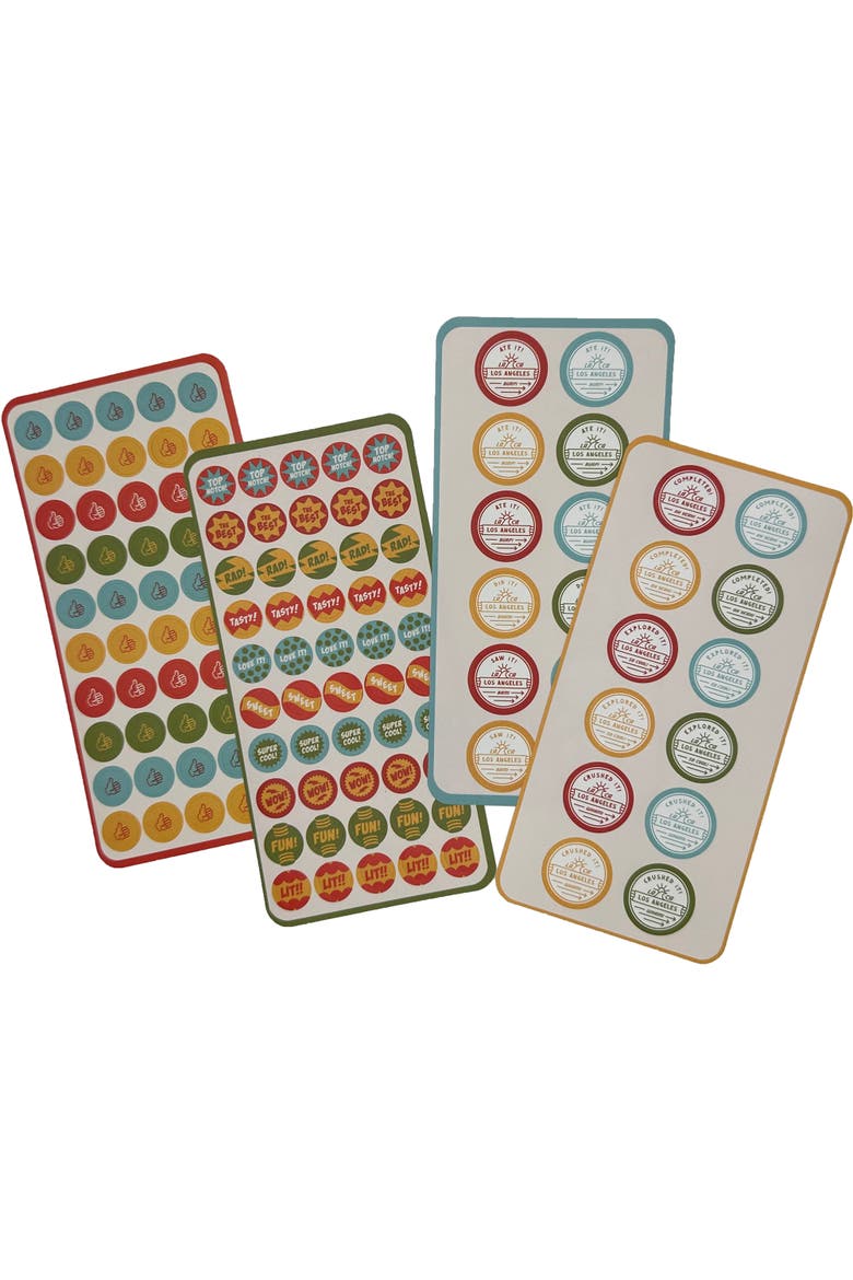 The Kids' Guide To Los Angeles Collectible Cards, Age 6+, Alternate, color, Multicolored