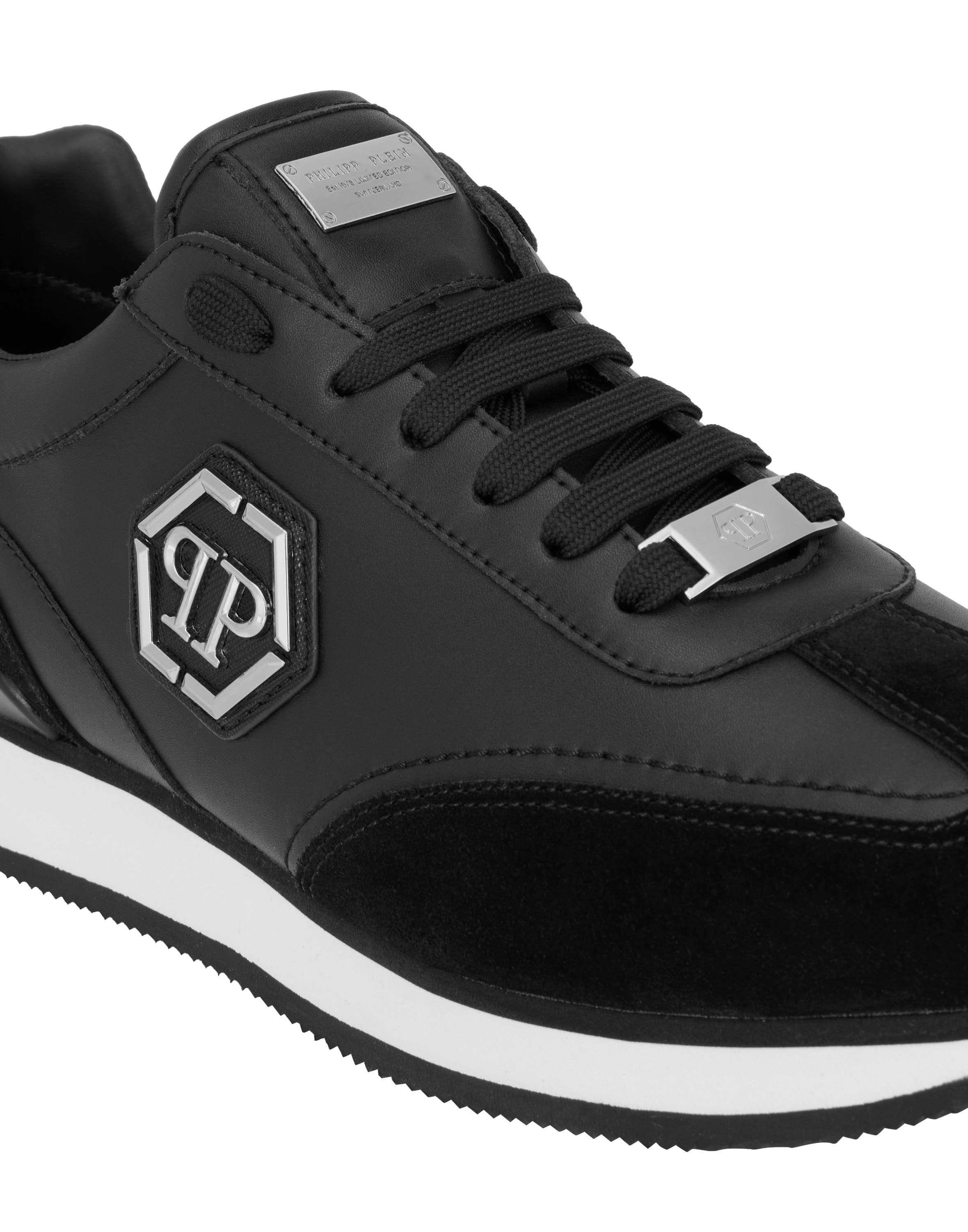 Runner Hexagon Patch Unisex, Alternate, color, black