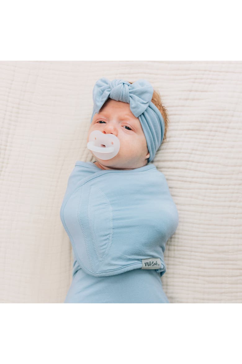Milk Snob® Swaddle, Alternate, color, Sky
