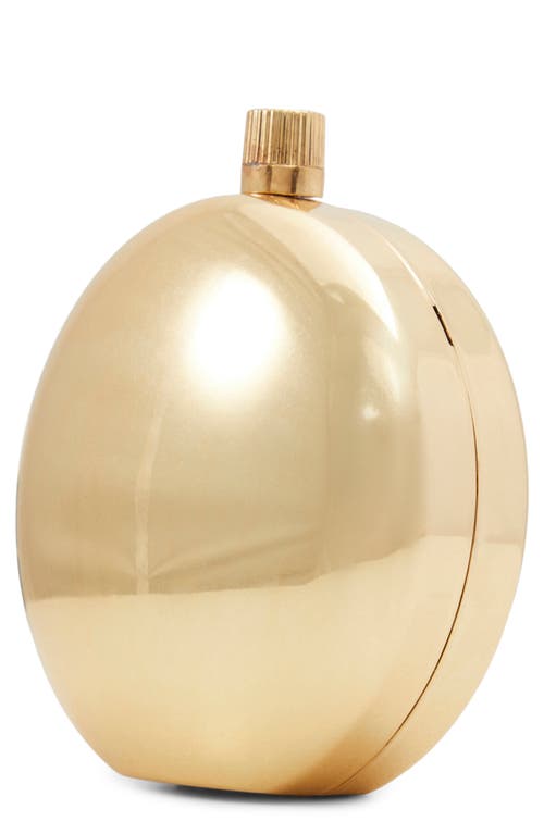 Shop Ted Baker London Aroma Convertible Clutch In Metallic Gold