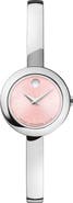 Movado Museum Round Bangle Watch, 21.50mm X 7.45mm