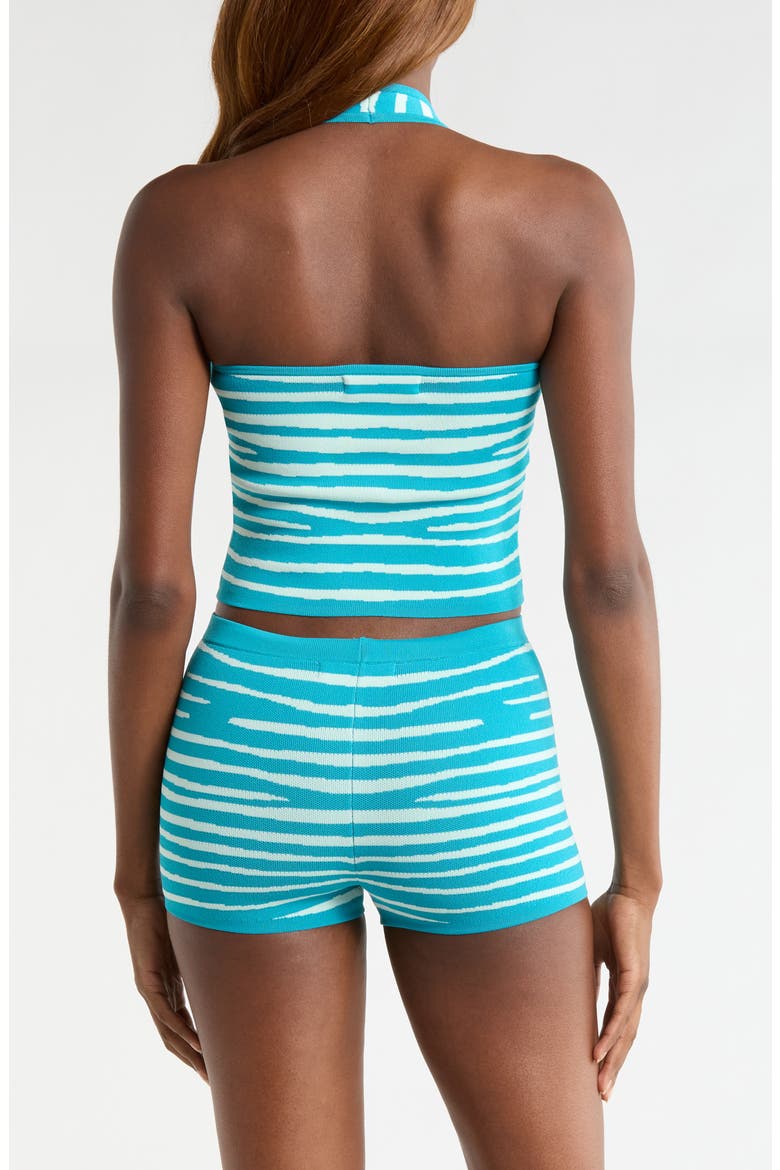 Halter Knit Cover-Up Tank Top, Alternate, color, STRIPE HYPE