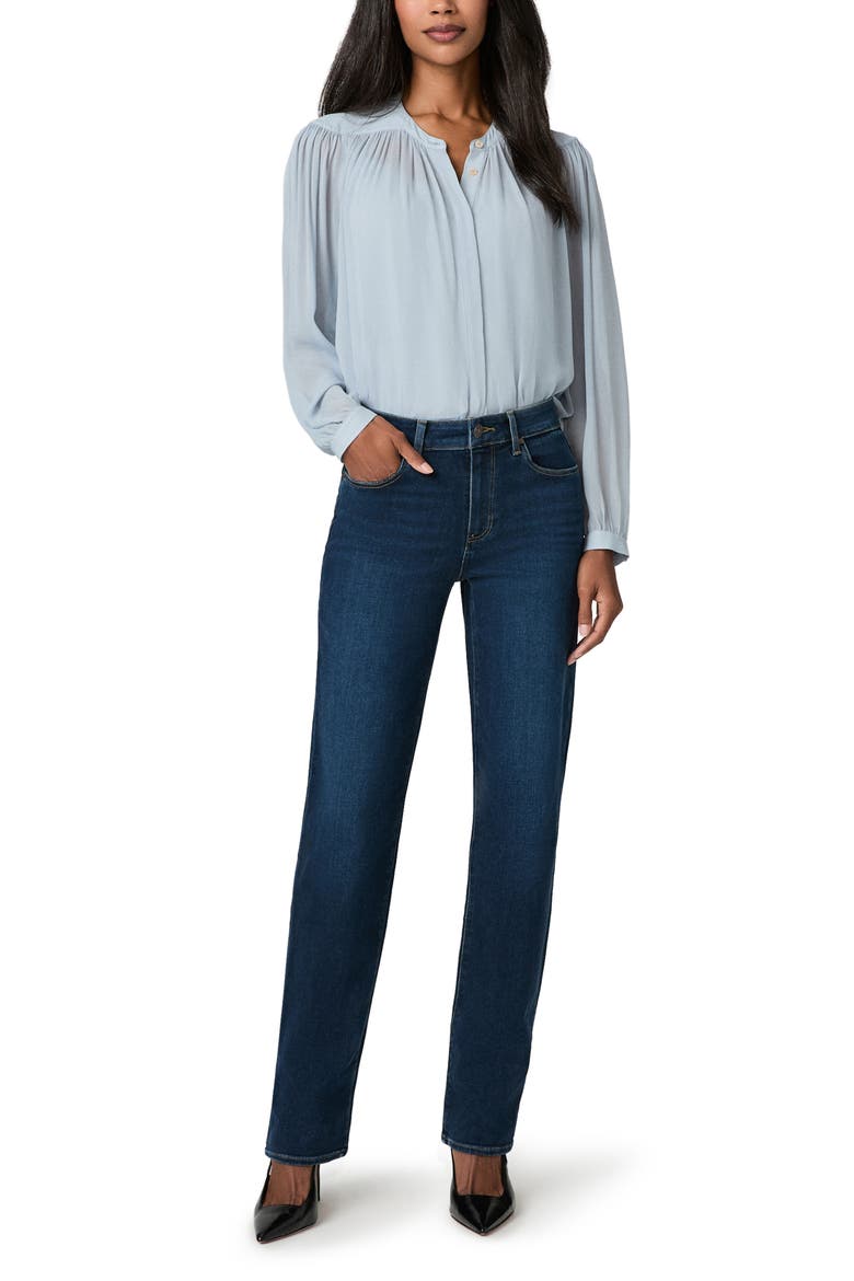 Mason High Waist Ankle Straight Leg Jeans, Alternate, color, ISOLA