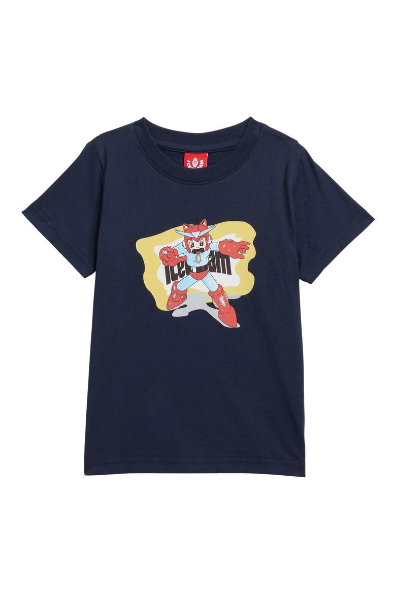 Kids' Stance Cotton Graphic T-Shirt, Main, color, NAVY BLAZER