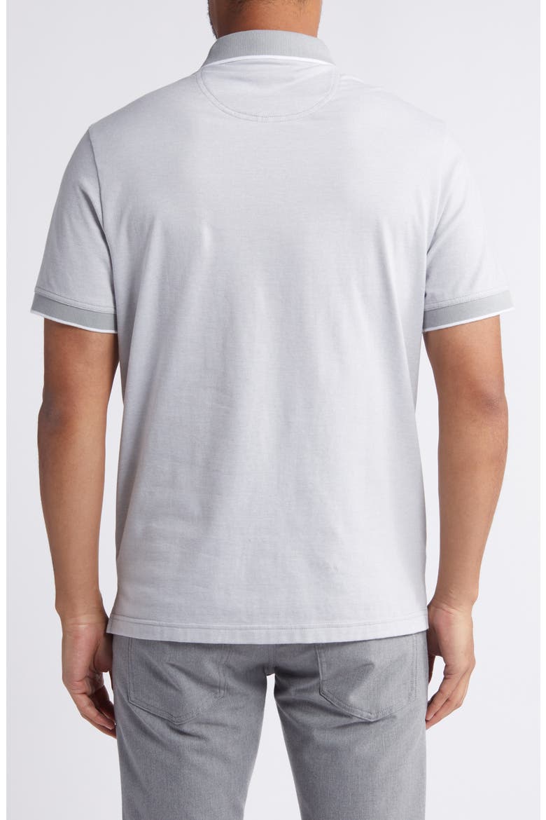 Tech-Smart Performance Polo, Alternate, color, GREY ULTIMATE FEEDERSTRIPE