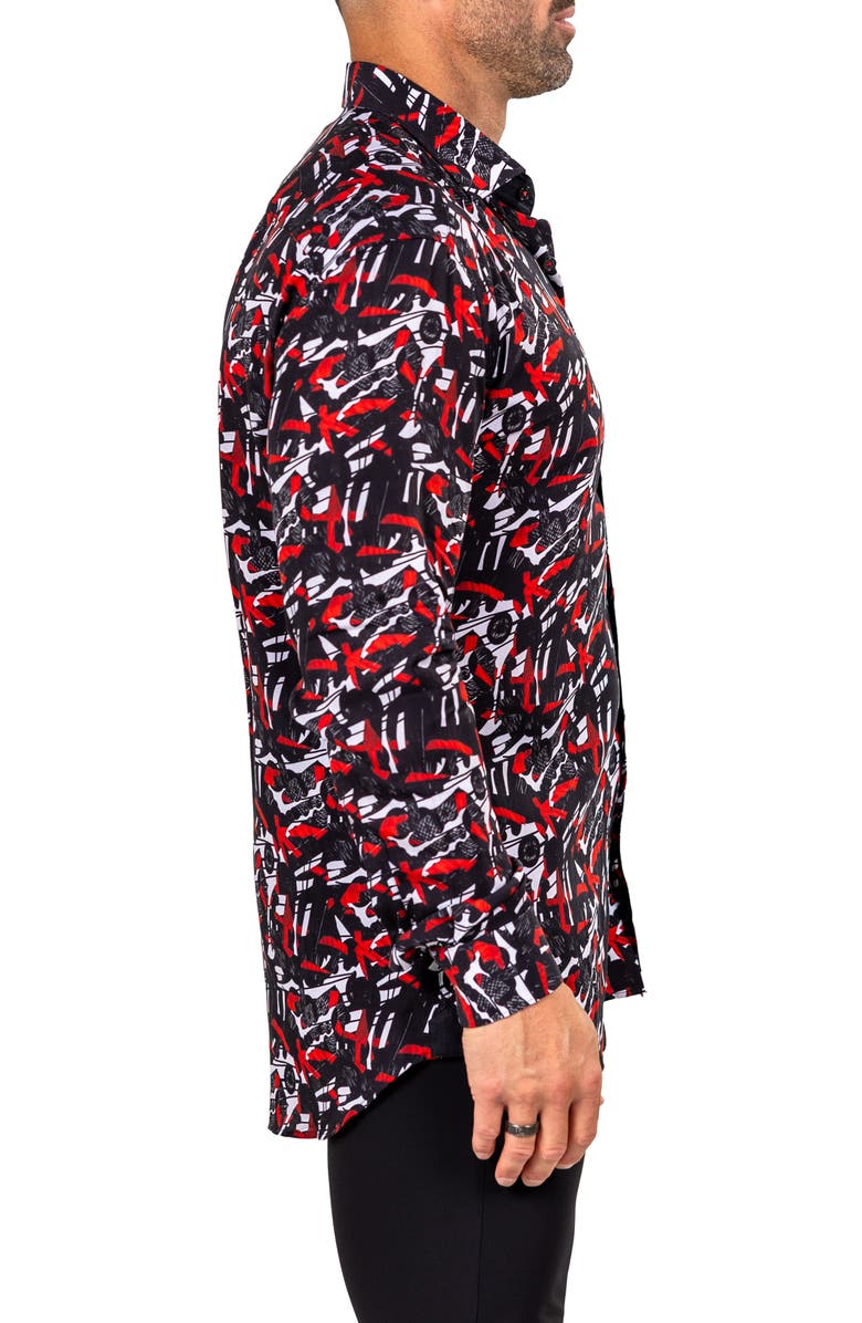 Maceoo Fibonacci Marthyr 0284 Contemporary Fit Button-Up Shirt, Alternate, color, 