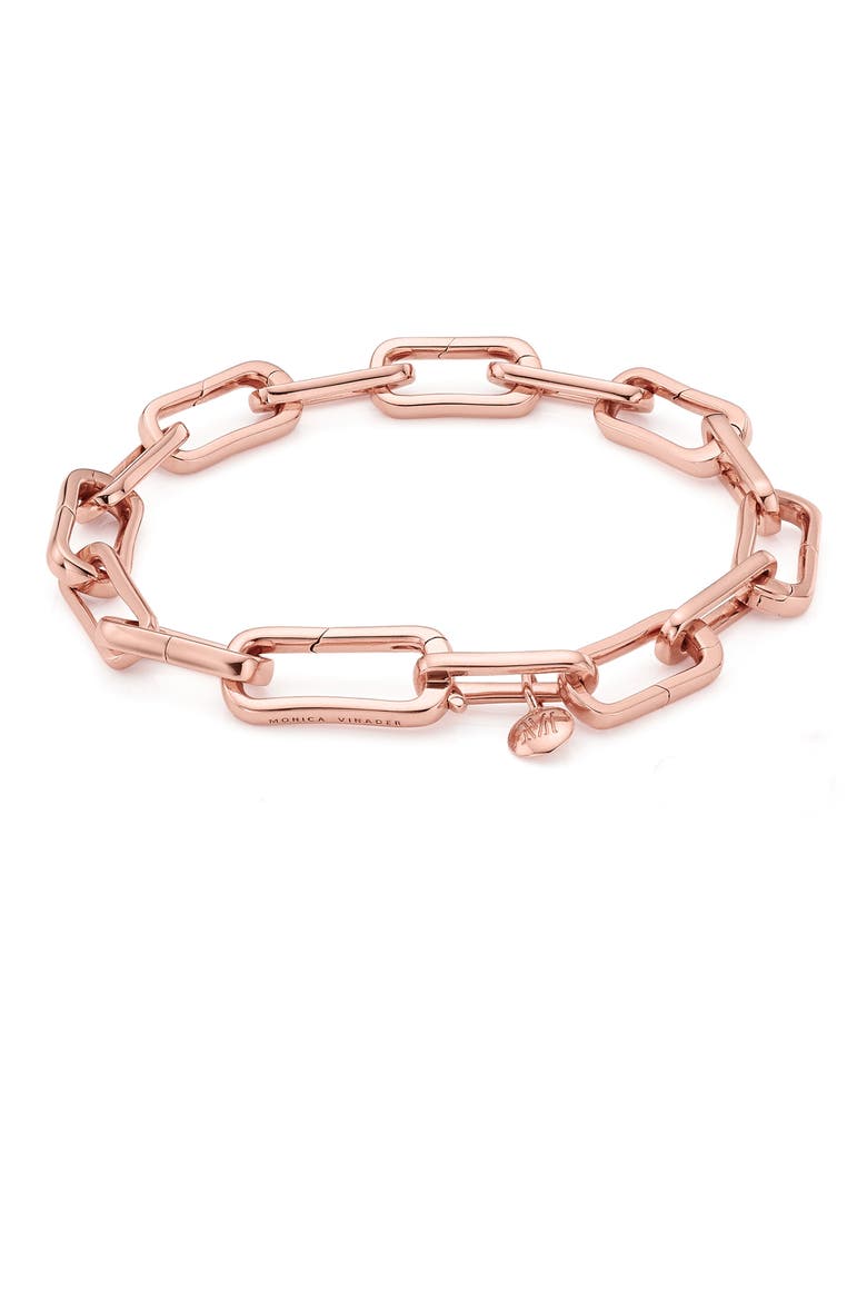 Alta Capture Charm Bracelet, Alternate, color, ROSE GOLD