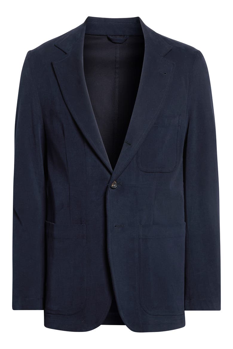 Campania Cotton Jacket, Main, color, NAVY