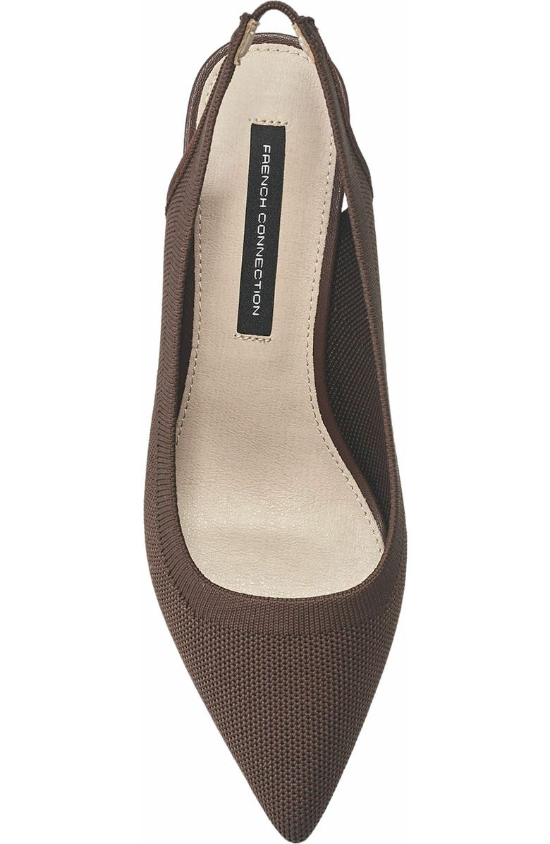 French Connection Viva Slingback Heel, Alternate, color, Cafe