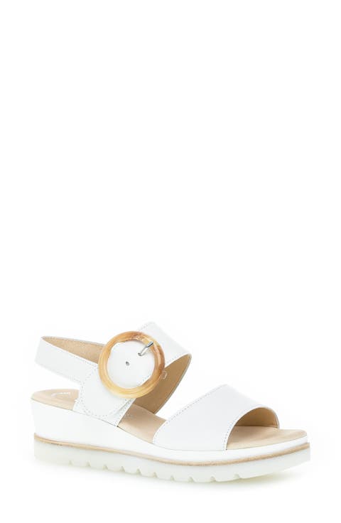 Strappy Wedge Sandal (Women)