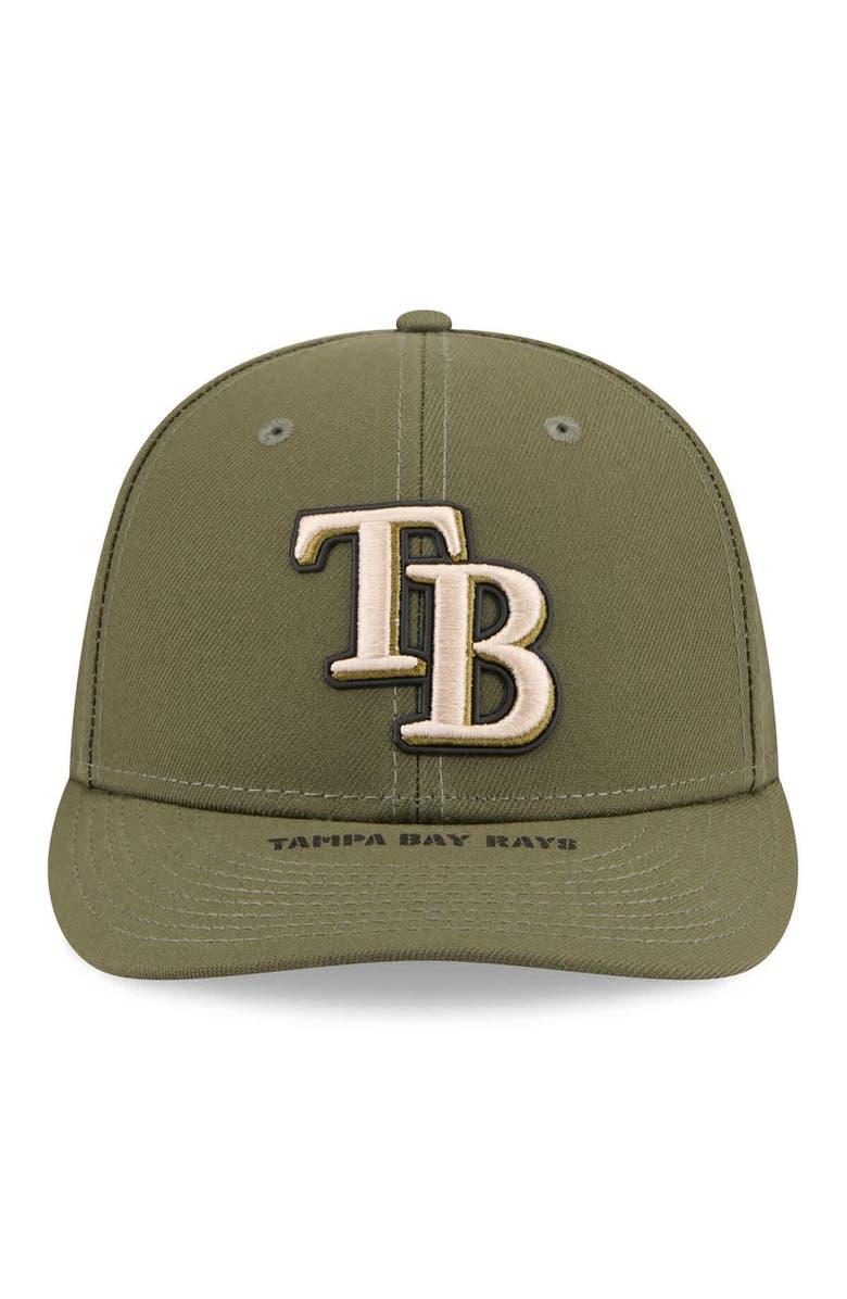 New Era Men's New Era  Olive Tampa Bay Rays 2026 Armed Forces Day Low Profile 59FIFTY Fitted Hat, Alternate, color, 