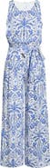 SUGARLIPS Romina Tropical Jora Belted Jumpsuit