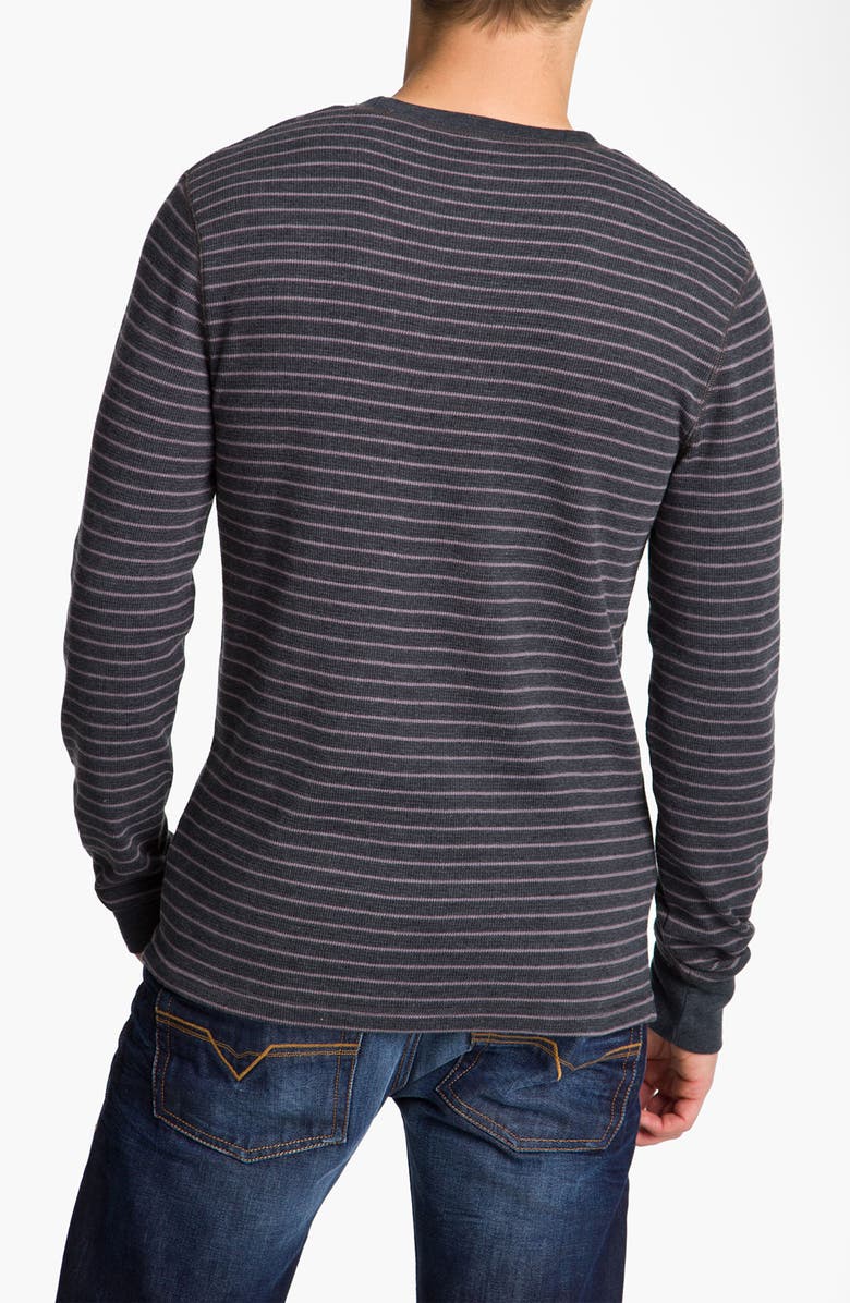 The Rail by Public Opinion Stripe Thermal Shirt, Alternate, color,