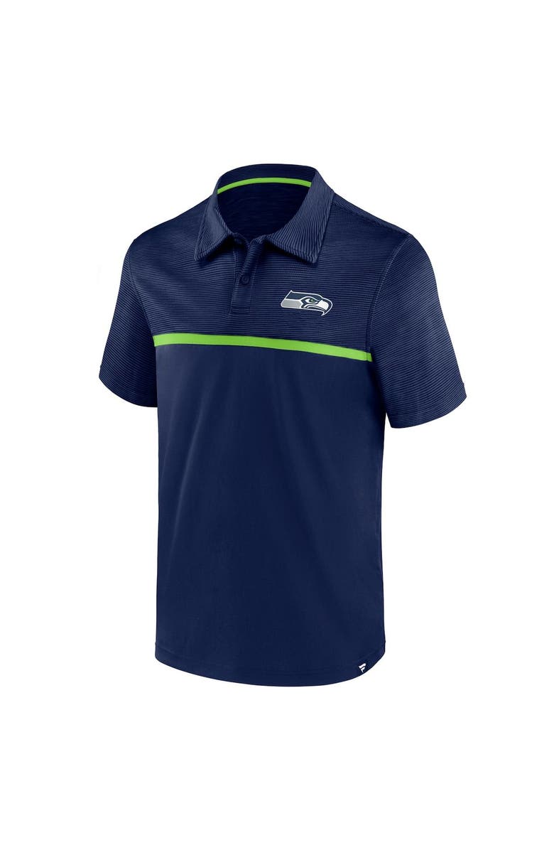 FANATICS Men's Fanatics Branded College Navy Seattle Seahawks Primary Polo, Alternate, color, 