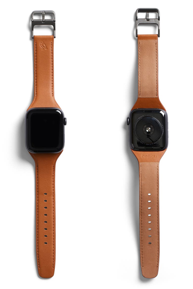 Small Classic Apple Watch® Watchband, Alternate, color, TERRACOTTA