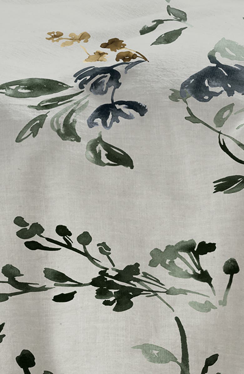 Treasure & Bond Botanical Blur Duvet Cover, Alternate, color, 