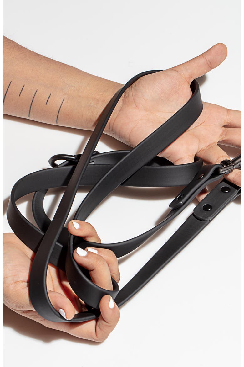 All-Weather Leash, Alternate, color, BLACK