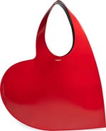 Coperni Heart Glossy Leather Tote