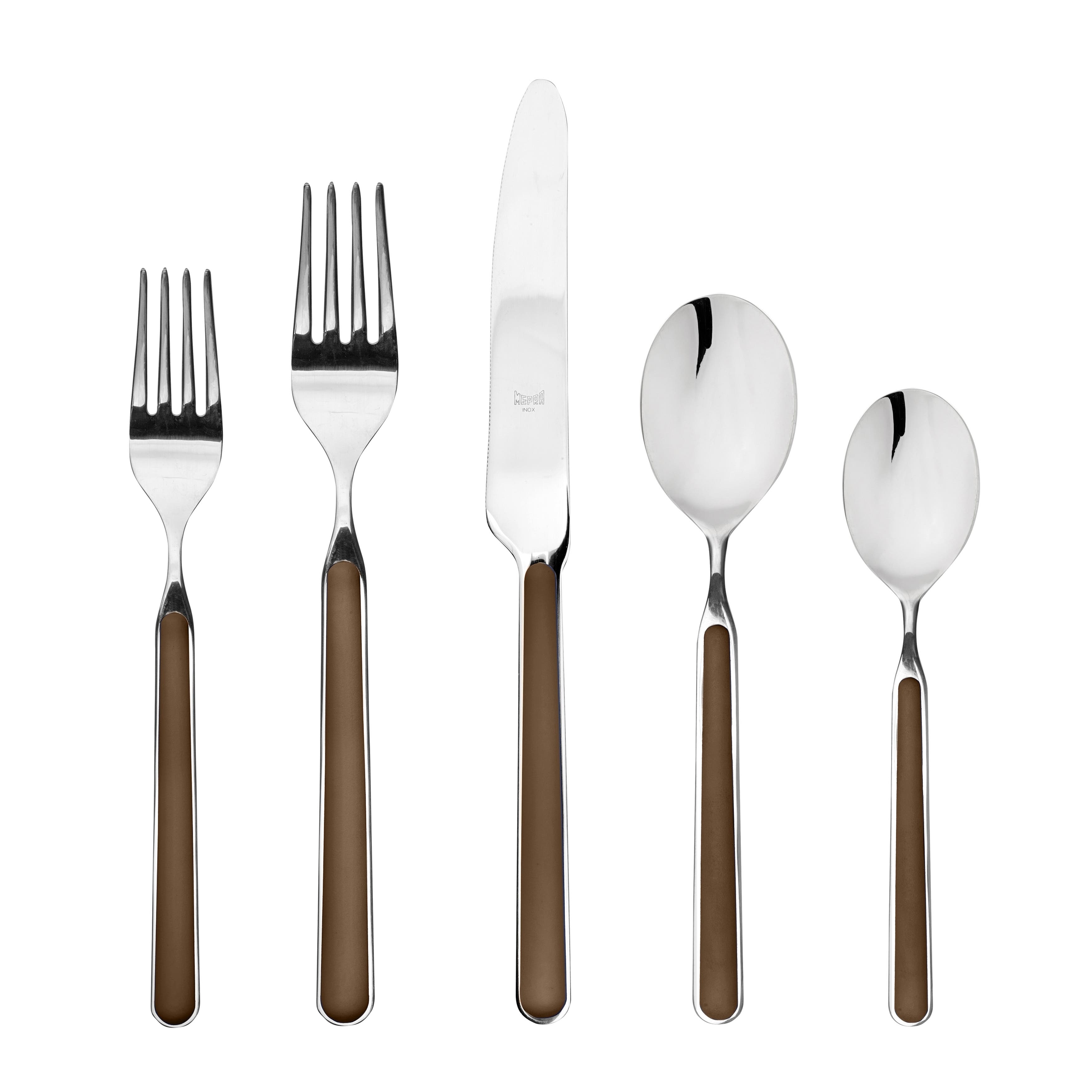 Mepra Fantasia Flatware Set In Brown