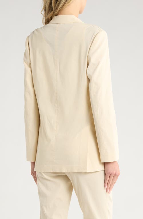 Theory Two Button Linen Blend Blazer