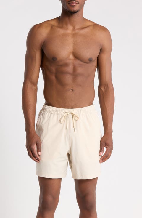 Piped Swim Shorts