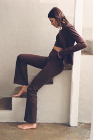 H&M Flared yoga leggings with softmove