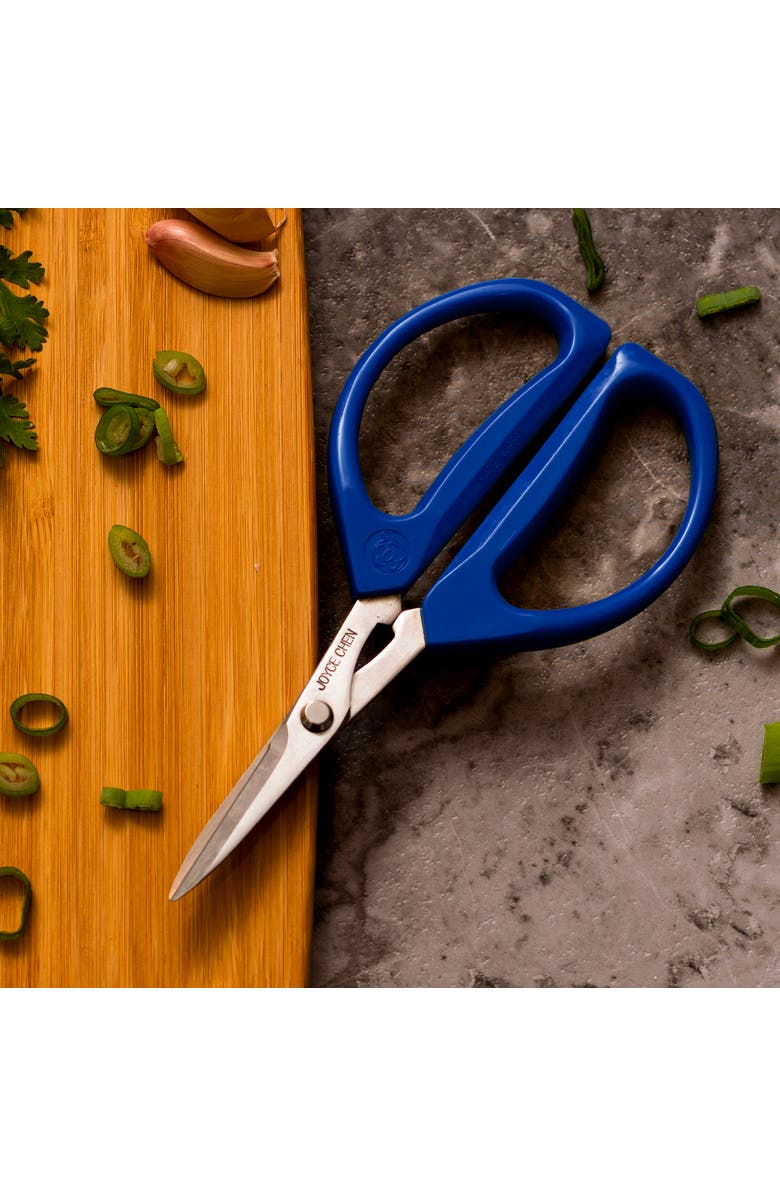 JOYCE CHEN Original Unlimited Kitchen Scissors 2-Pack, Alternate, color, Blue