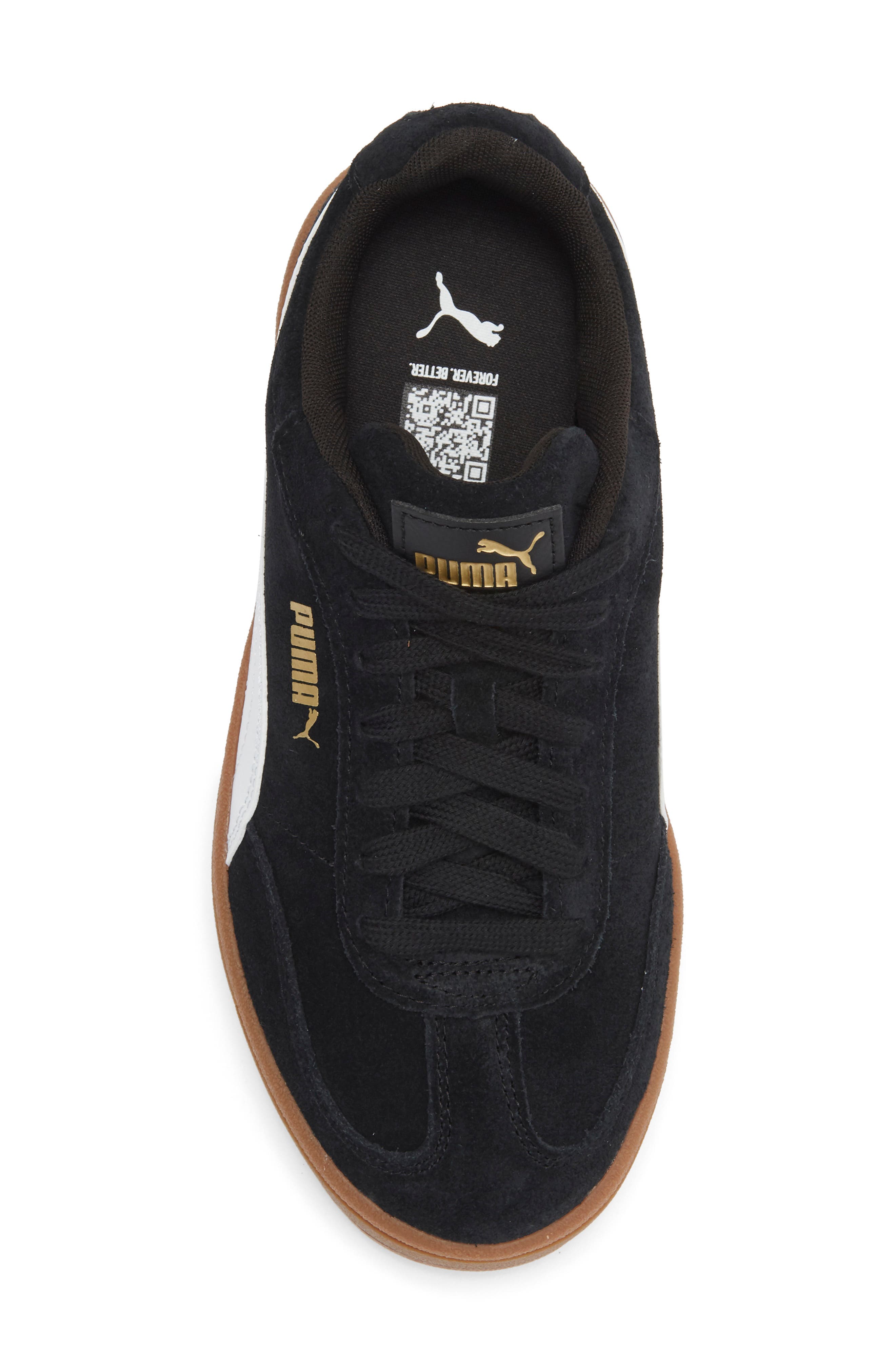 PUMA Club II Era Platform Sneaker, Alternate, color, Puma Black/ Puma White