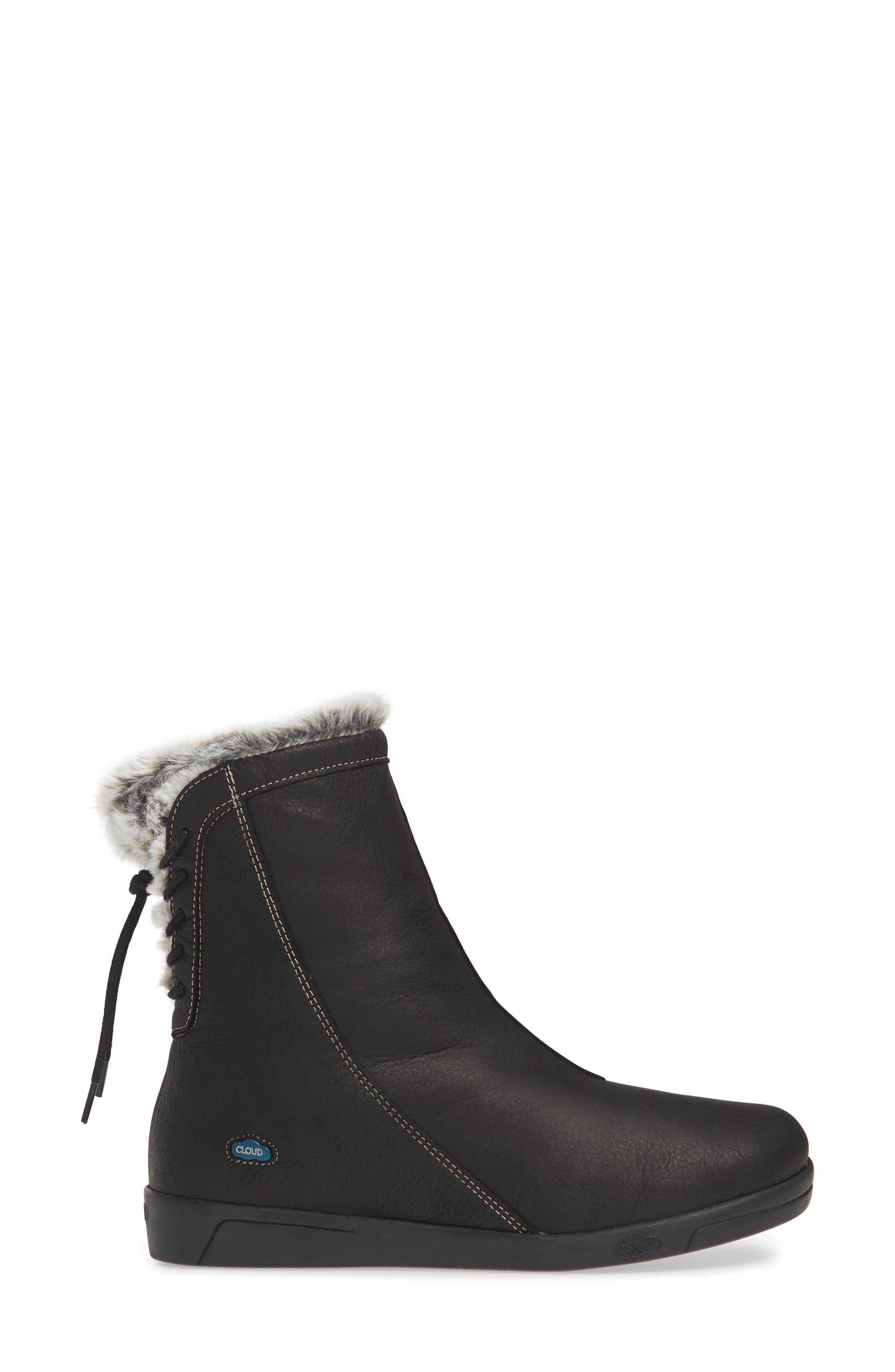 CLOUD Aryana Faux Fur & Wool Lined Boot, Alternate, color, 