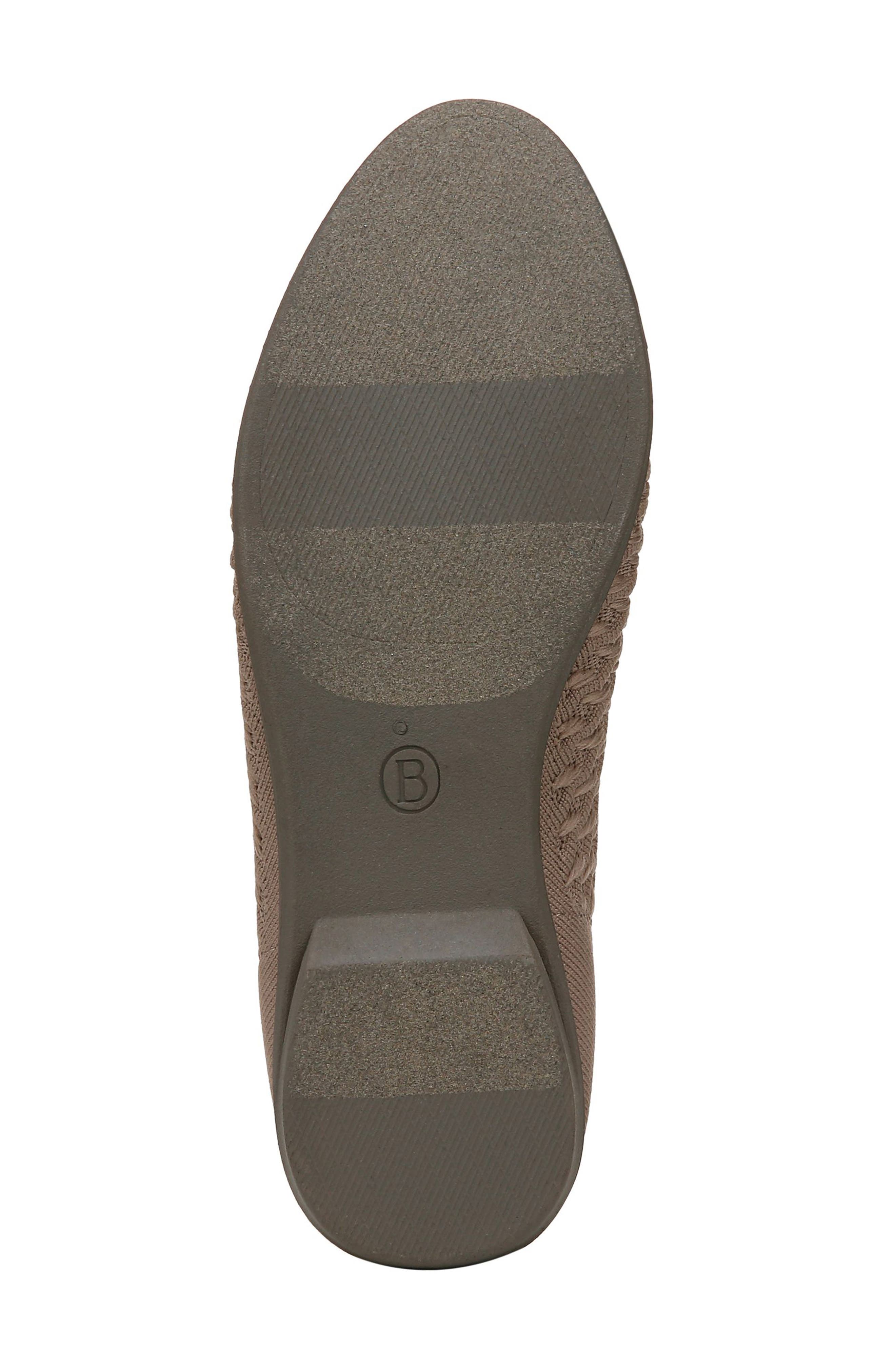 Khloe Knit Ballet Flat, Alternate, color, BROWN