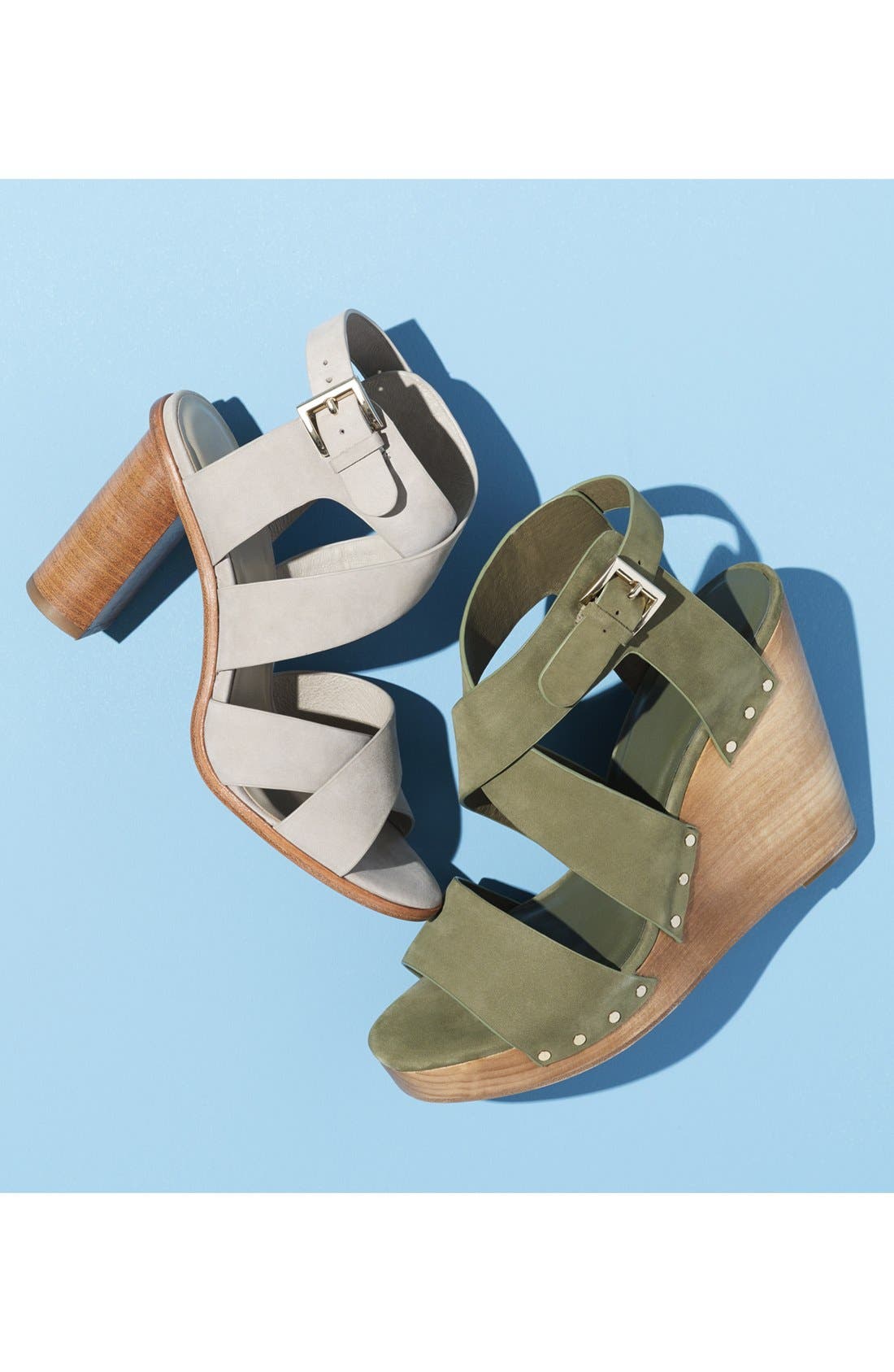 Joie 'Avery' Crisscross Block Heel Sandal, Alternate, color, 