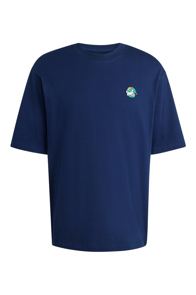 Animal Pop Patch T-Shirt, Alternate, color, NIGHT INDIGO