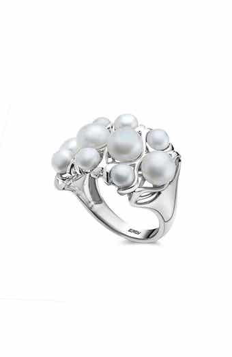EFFY Sterling Silver Freshwater Pearl Cluster Ring