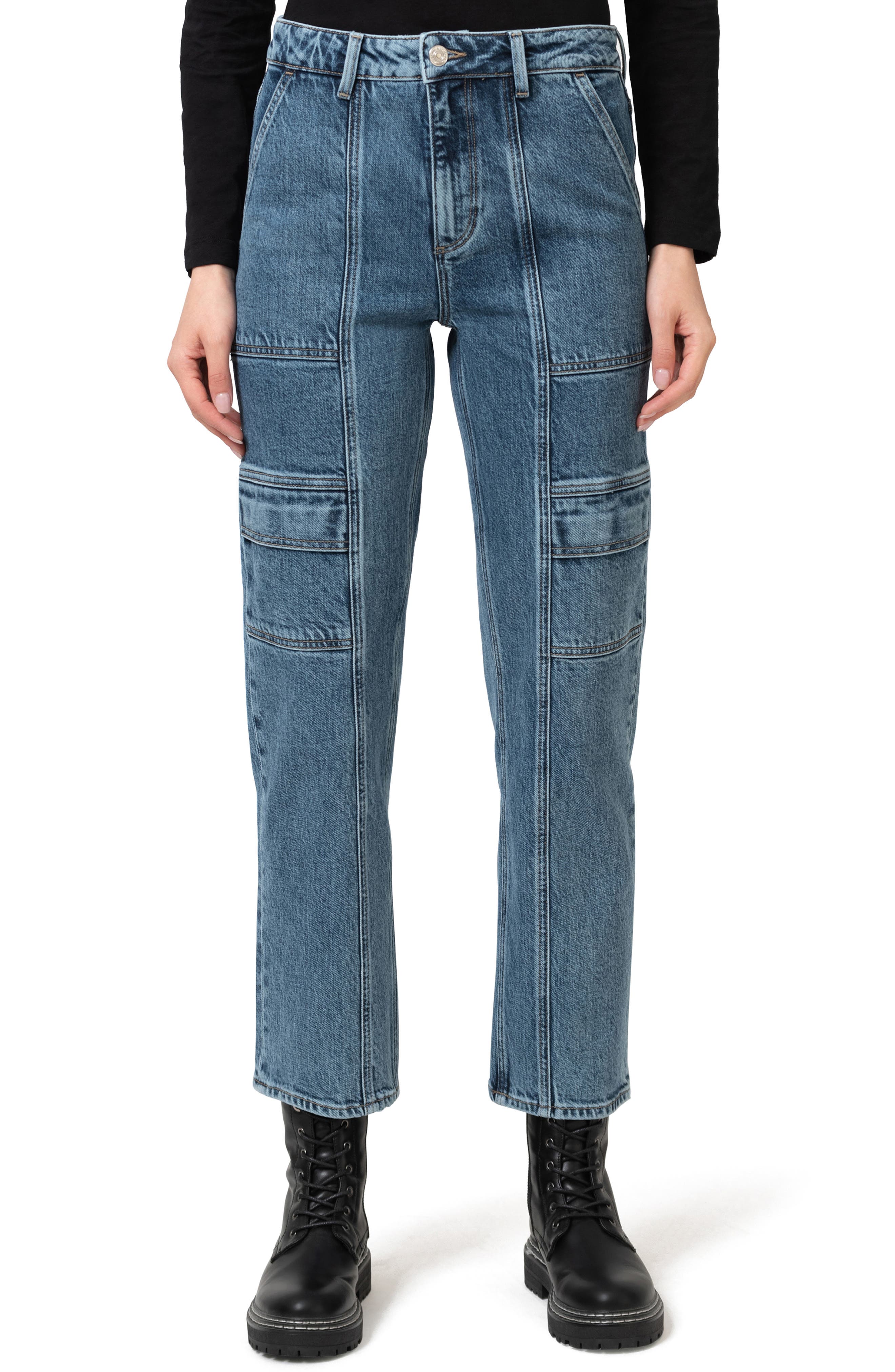 Mavi Jeans Marissa High Waist Straight Leg Utility Jeans