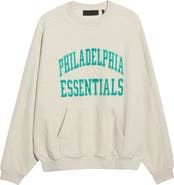 Fear of God Essentials Philadelphia Eagles 90s Relaxed Crewneck Sweatshirt