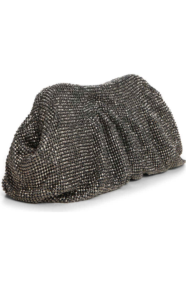 MANGO Crystal Frame Clutch, Main, color,