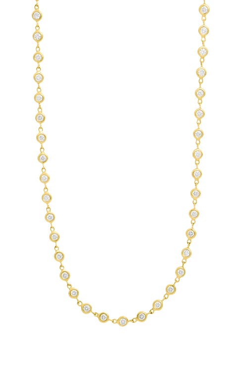 Aviva Diamond Station Necklace (Nordstrom Exclusive)