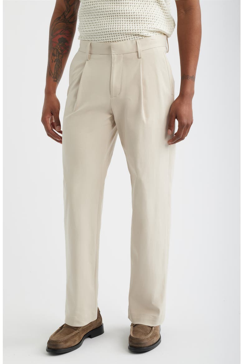 Straight Leg Pants, Main, color, BEIGE BIRCH