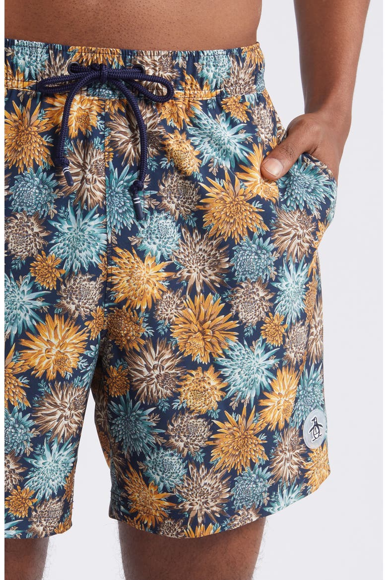 Volley Swim Trunks, Alternate, color, DARK SAPPHIRE