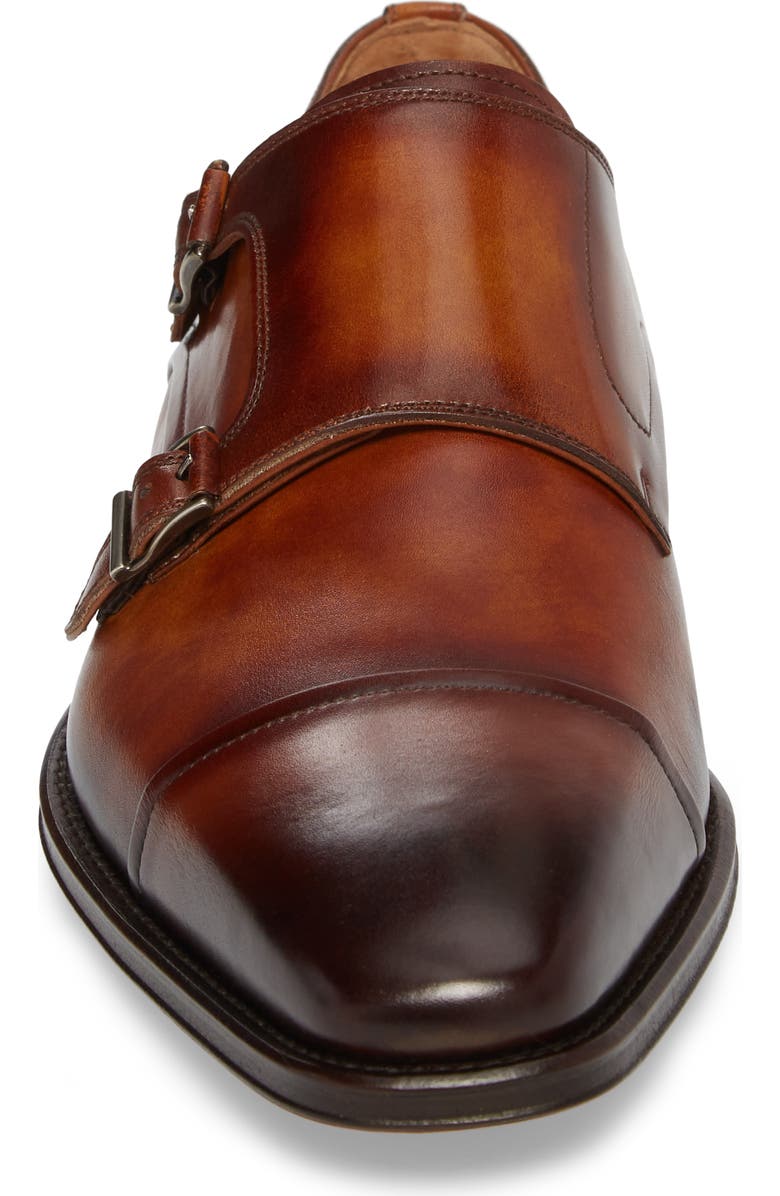 Magnanni Silvio Double Monk Strap Shoe, Alternate, color,