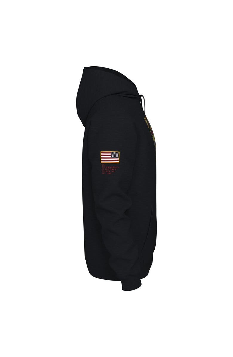 Nike Men's Nike Black Arizona Wildcats Veterans Camo Pullover Hoodie, Alternate, color, Black